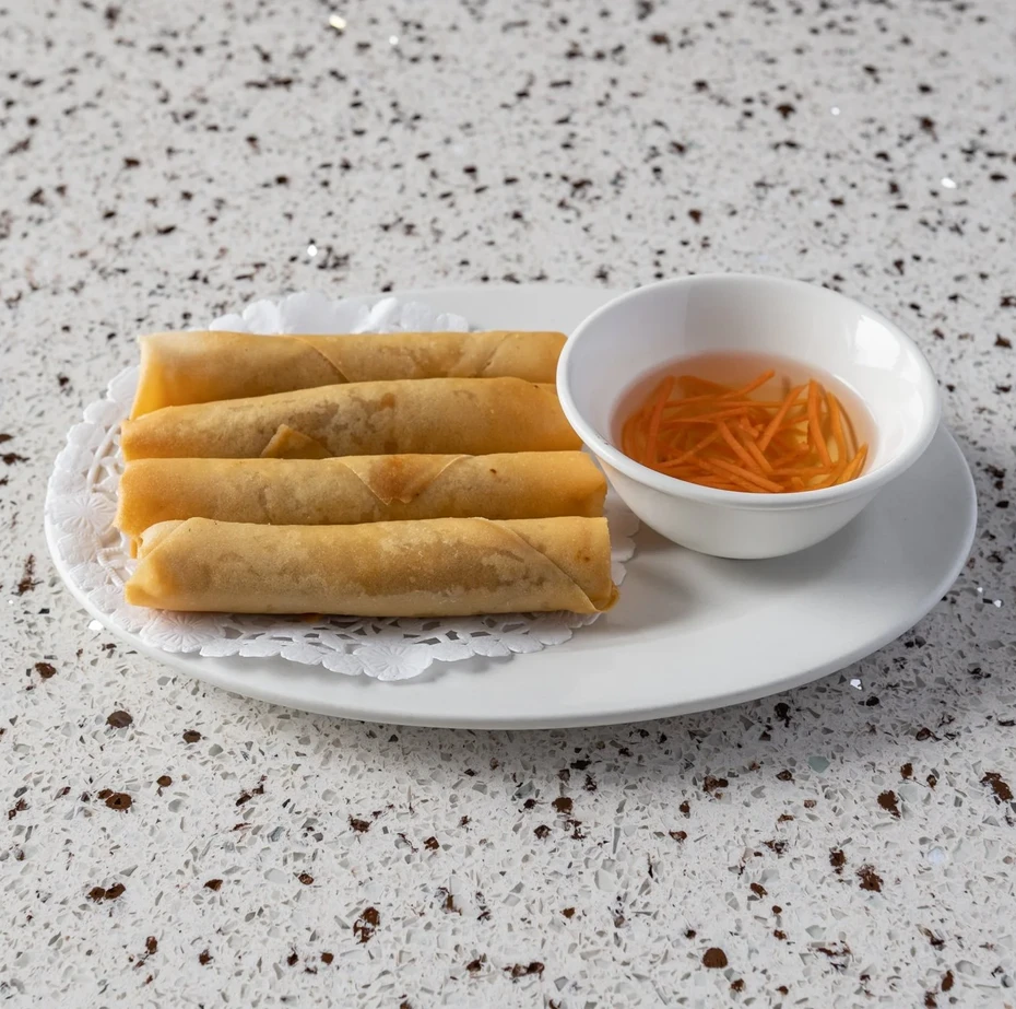 Crispy Vietnamese spring rolls - cha gio - at Saigon Royal on Douglas Woods Drive SE, Calgary